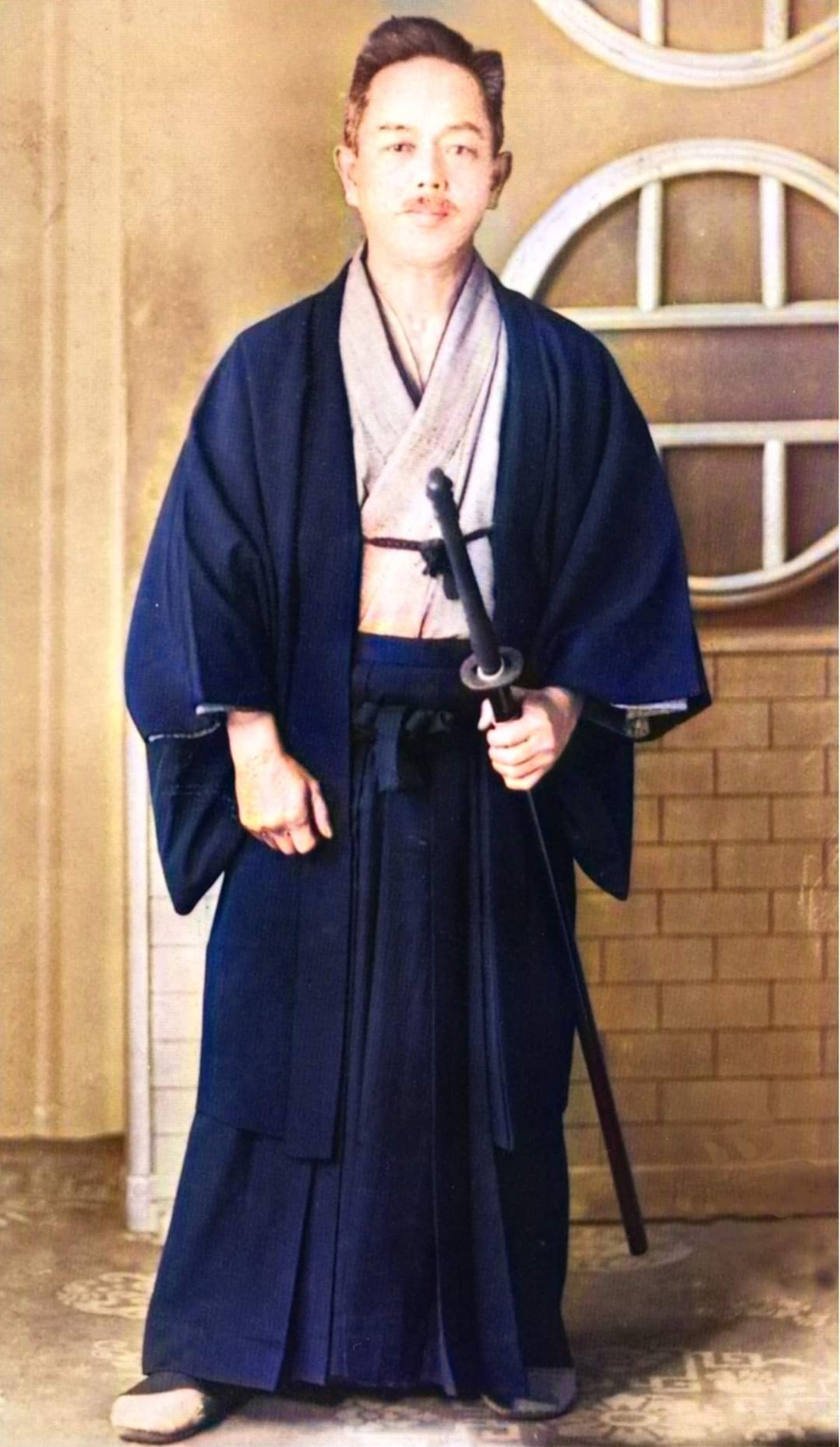 Sensei Kenwa Mabuni, fundador do karate shito-ryu.