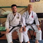 Sensei Rafael Ilhescas com Hanshi